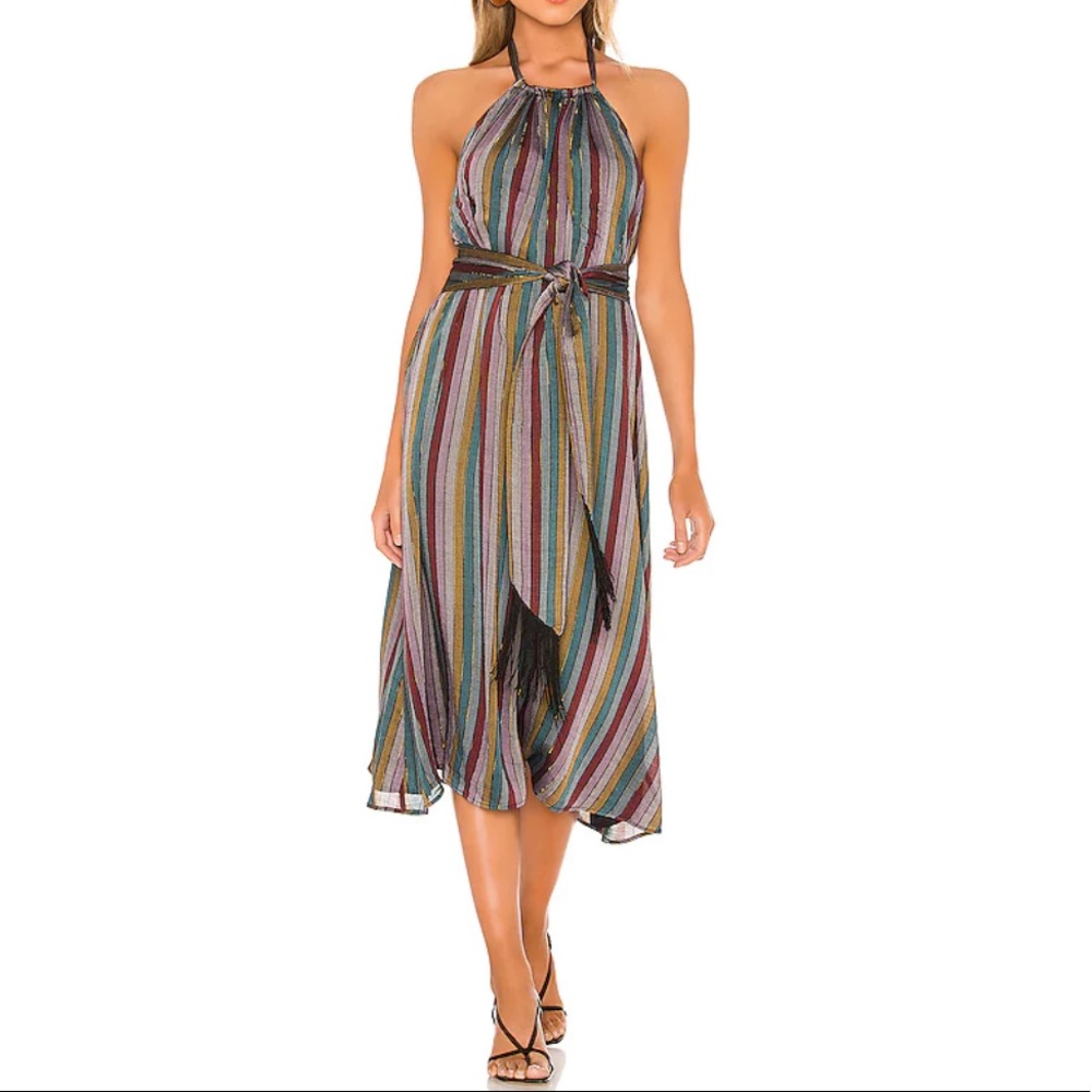House of Harlow x Revolve Cecily Midi Dress XS NWT
